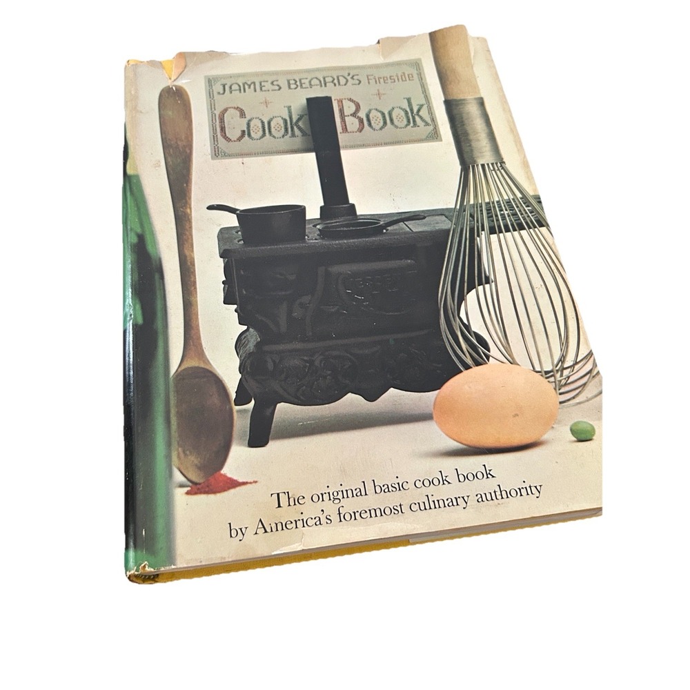 The FIRESIDE Cook Book James BEARD Vintage Illustrated Hardcover 1949 8th Print